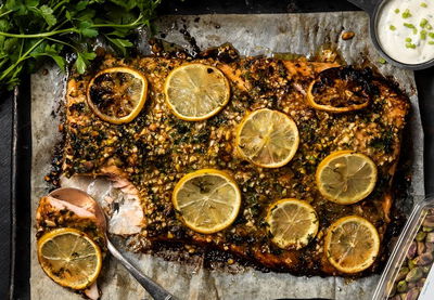 מתכונים לשבת - סלמון בתנור