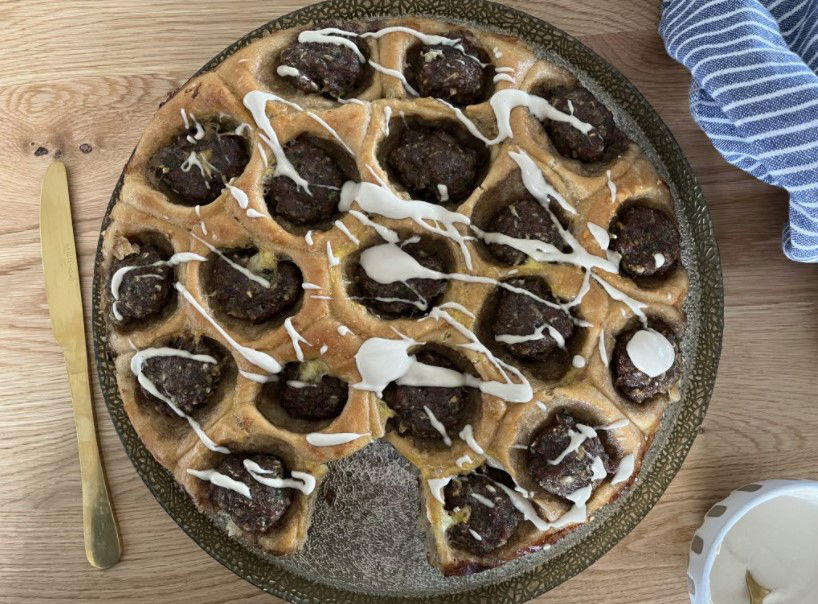 לא תפסיקו לתלוש: מאפה לחמניות בשר אלגנטי