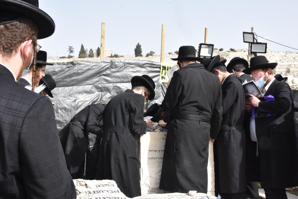 העלייה לציון רבי גרשון מקיטוב - בשנה שעברה