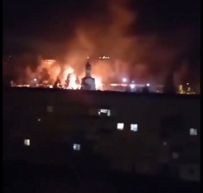 מתקפת הטילים על קייב לפנות בוקר