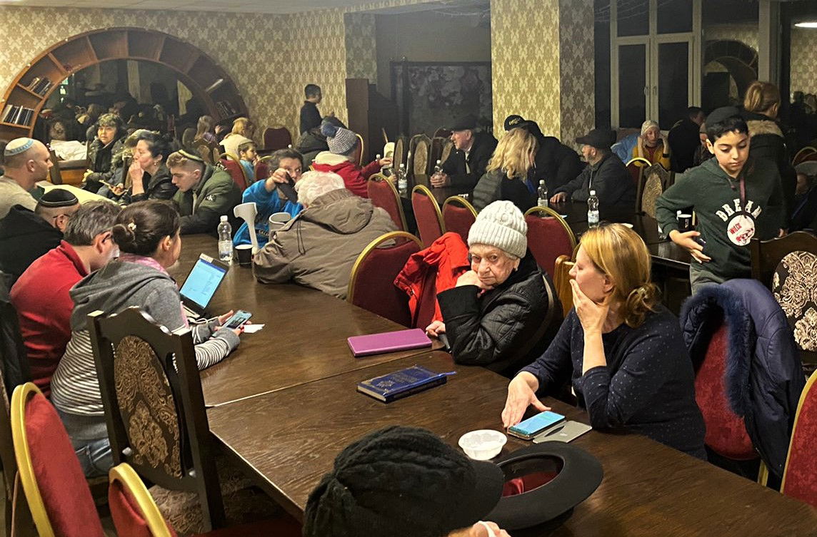 שבת מתוחה על יהודי קייב והסביבה