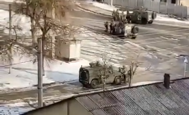 חילופי אש: הרוסים  פלשו לעיר השנייה בגודלה באוקראינה