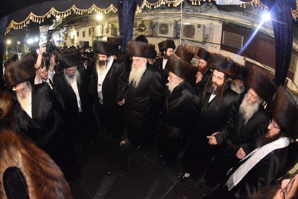 שמחת החתונה בחצרות וואסלוי - זוטשקא ירושלים