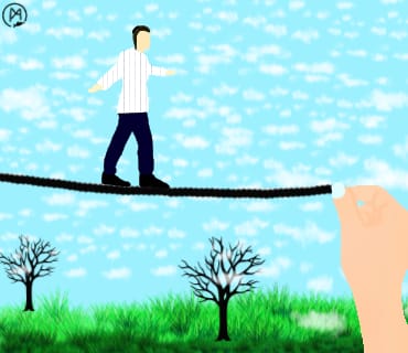 ככל שהכח המאזן בקשר חזק יותר, ככה אתם יכולים להרשות לעצמכם לפרוץ לכל הכיוונים ובעוצמה