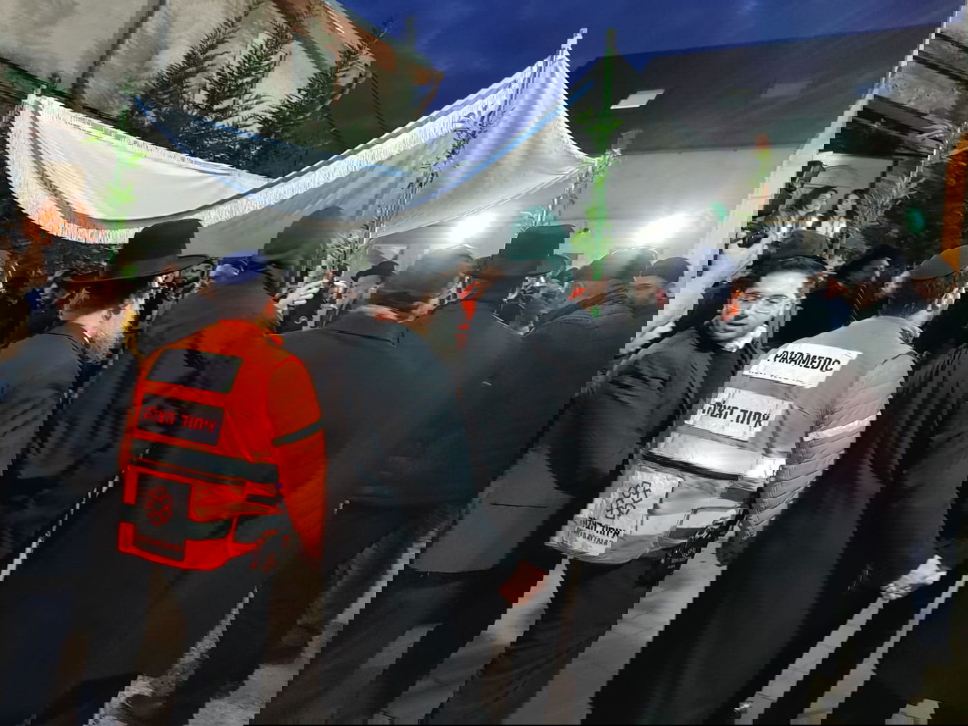 במדינת המקלט: נערכו שתי חתונות לפליטים