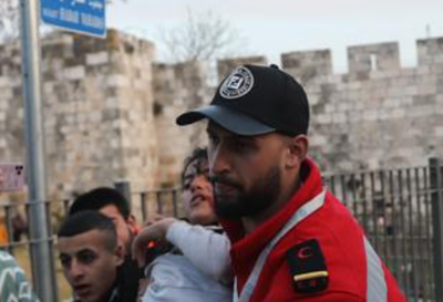 בת 11 נפצעה מרימון הלם משטרתי בשער שכם