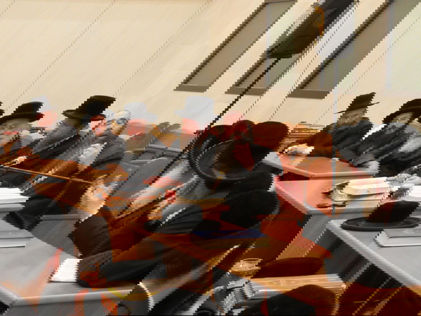 אב"ד צאנז בנתניה מסר שיעור בביתר עילית