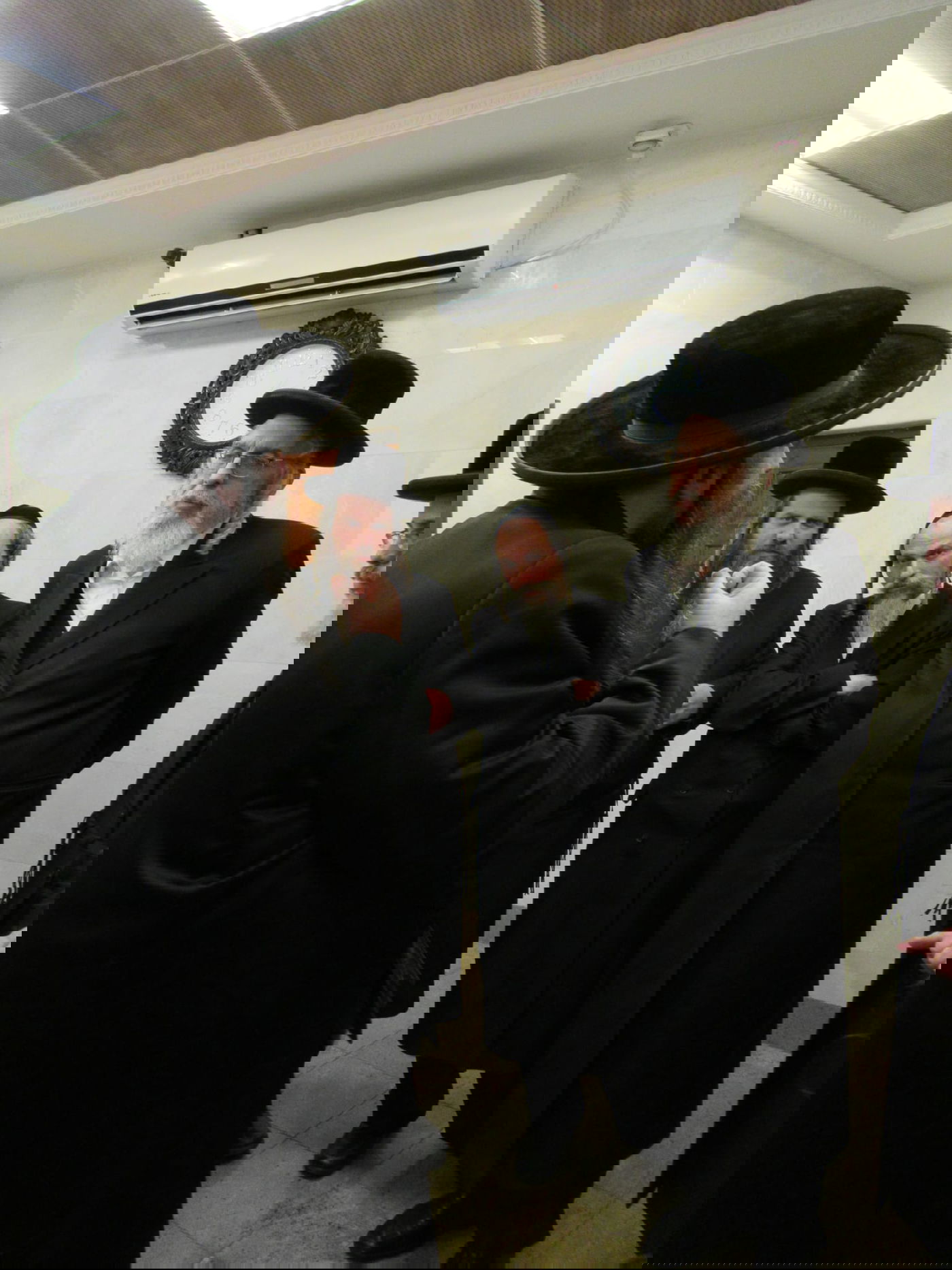 אב"ד צאנז בנתניה מסר שיעור בביתר עילית