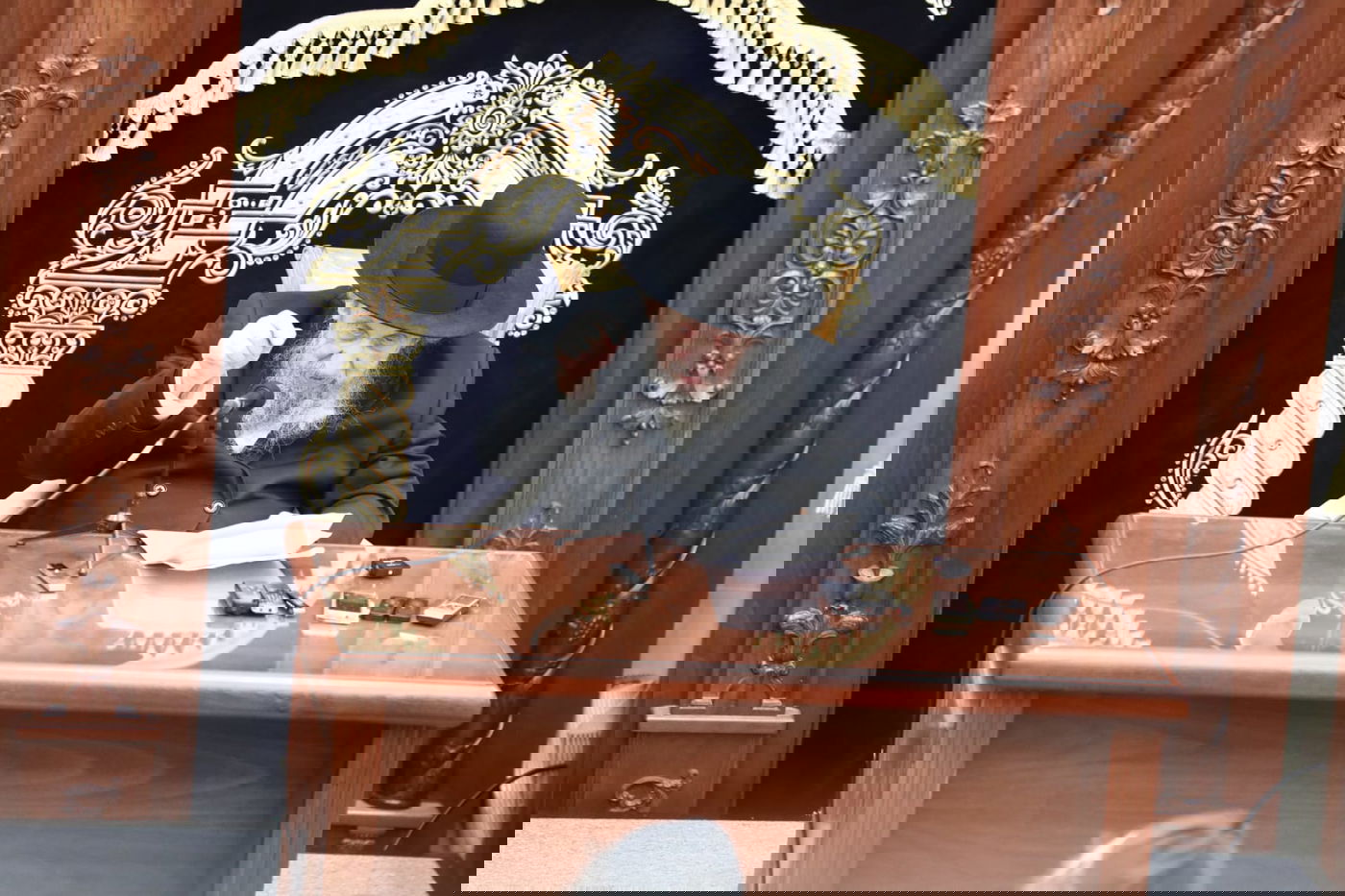 הגר"ד לנדו מסר שיעור בביהמ"ד של הגר"ש אלתר • תיעוד