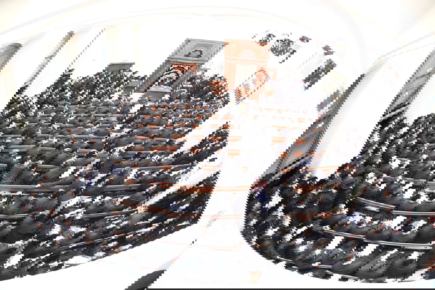 הגר"ד לנדו מסר שיעור בביהמ"ד של הגר"ש אלתר • תיעוד