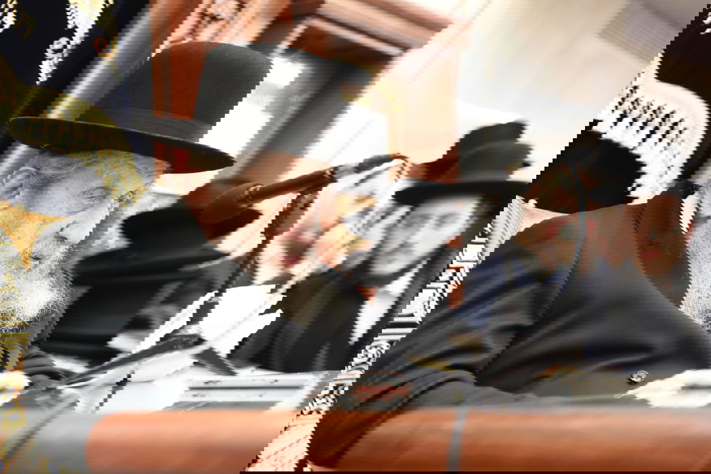 הגר"ד לנדו מסר שיעור בביהמ"ד של הגר"ש אלתר • תיעוד