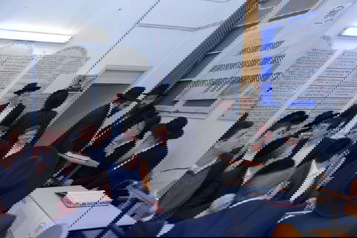 'סלבודקא לצעירים' נבחנו אצל ראש הישיבה