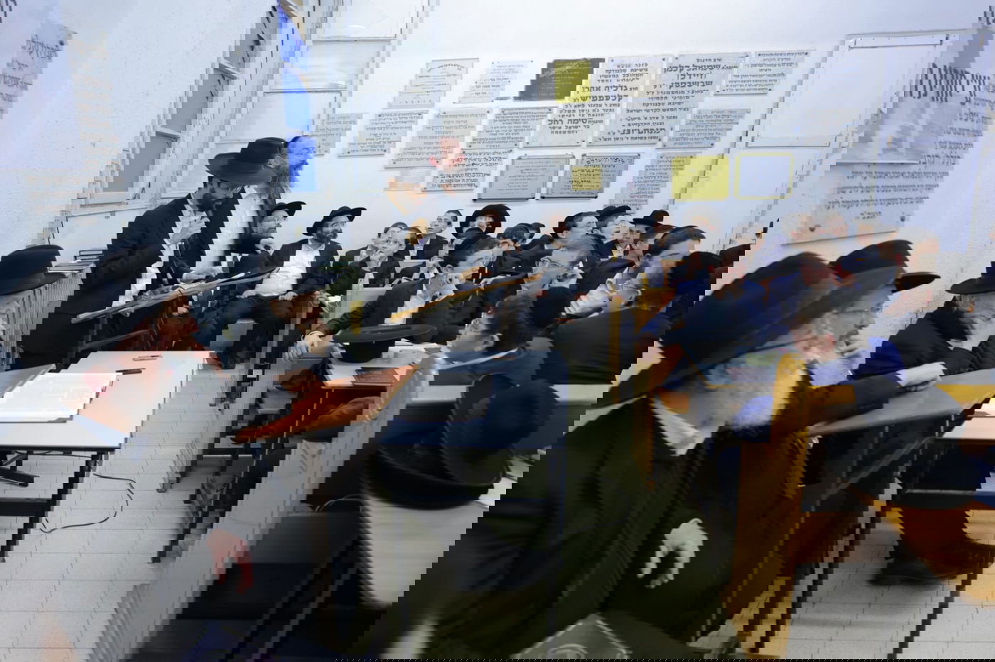 'סלבודקא לצעירים' נבחנו אצל ראש הישיבה