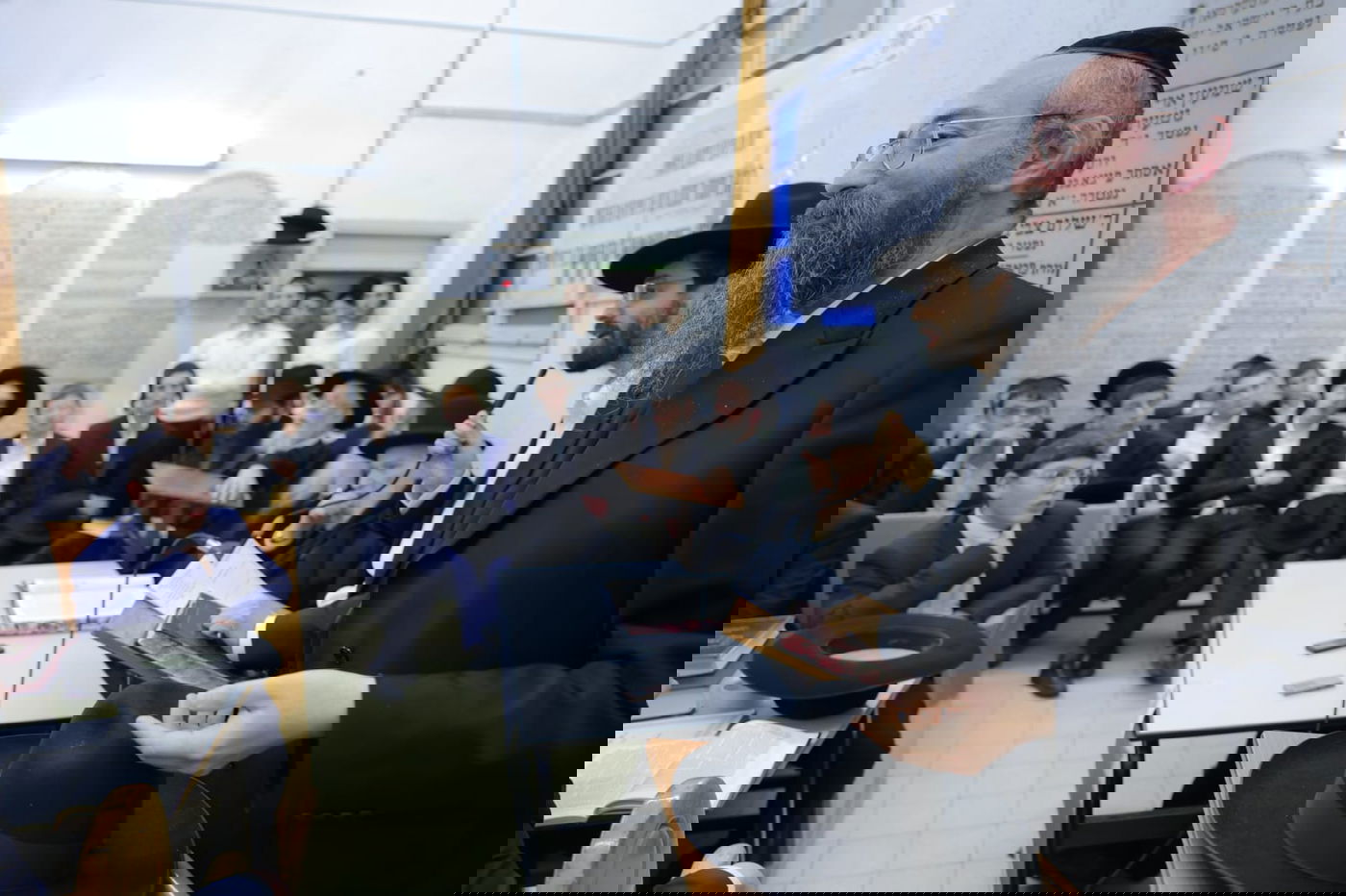 'סלבודקא לצעירים' נבחנו אצל ראש הישיבה