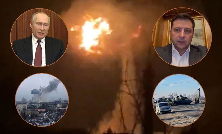 הפלישה הרוסית לאוקראינה • יומן מלחמה מצולם