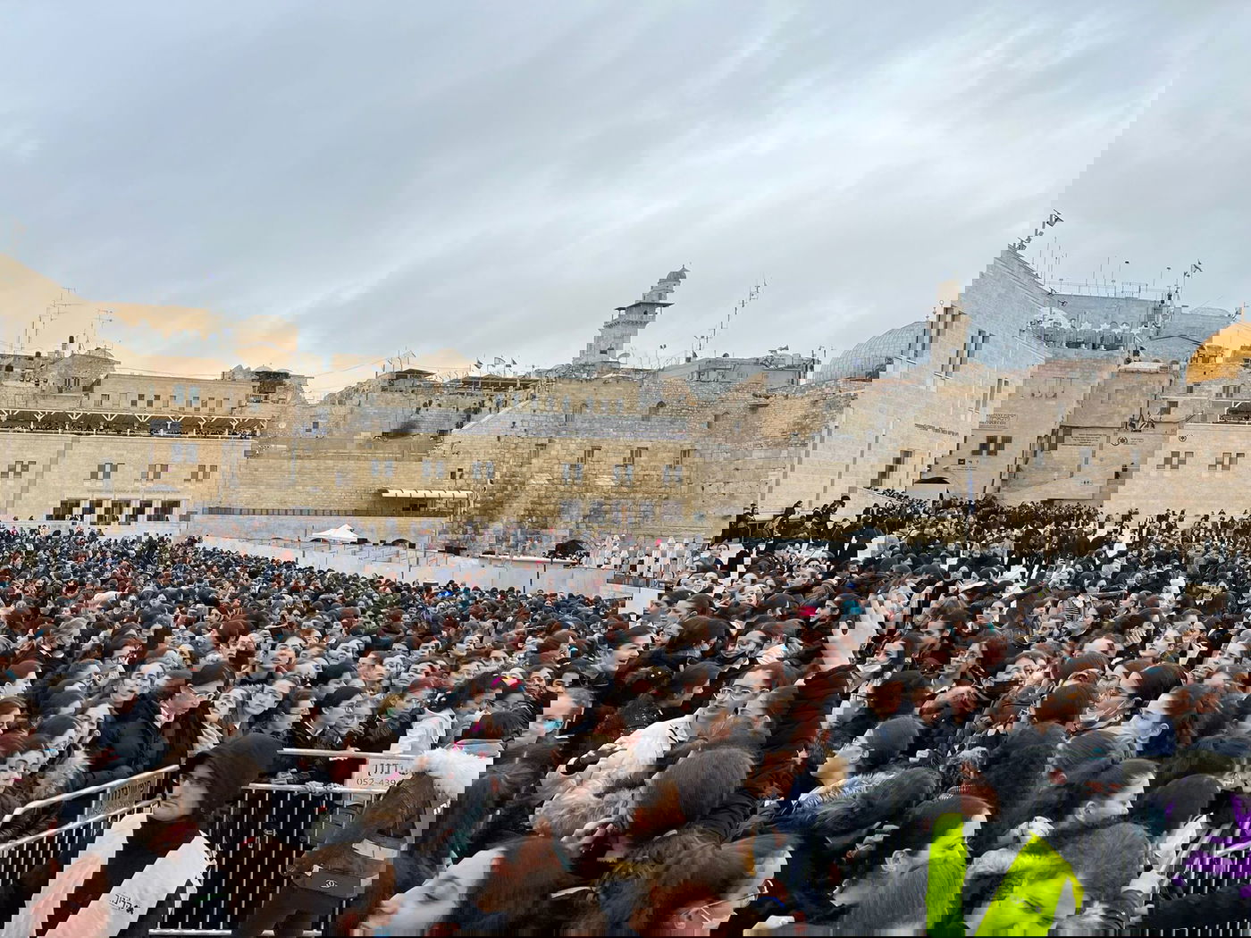 כעשרת אלפים נשים הגיעו לכותל המערבי