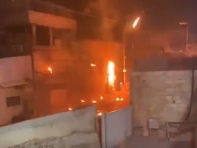 הצתת בית. אילוסטרציה