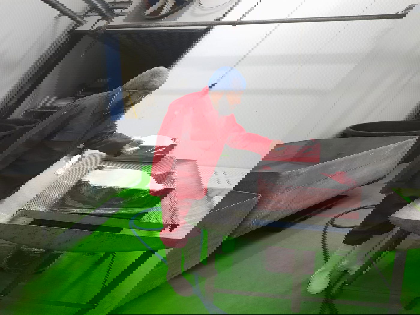 הרב מסביון נסע לשחוט בשר לפליטים • צפו