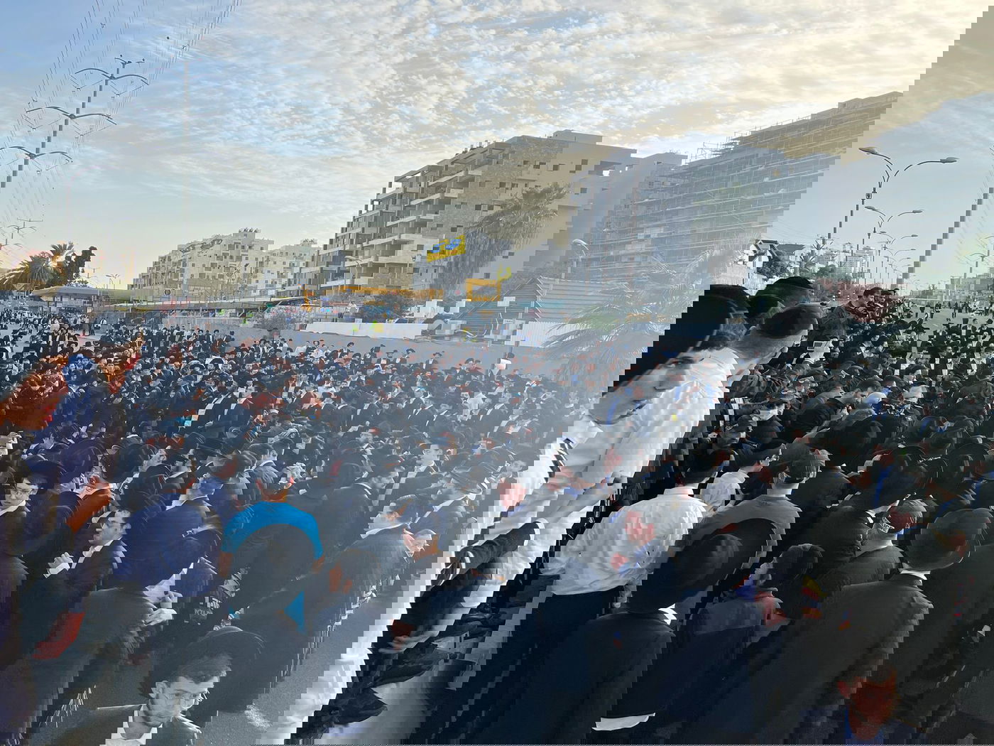 מפגיני "הפלג" חסמו את כביש גהה בכניסה לבני ברק