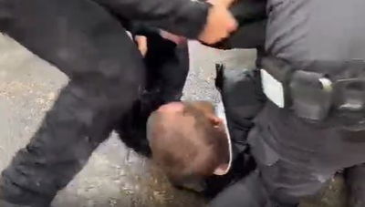 התיעוד המזעזע: במח"ש פתחו בבדיקת השוטר המועד