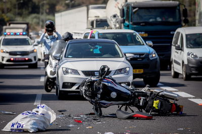 תאונה בכביש 1