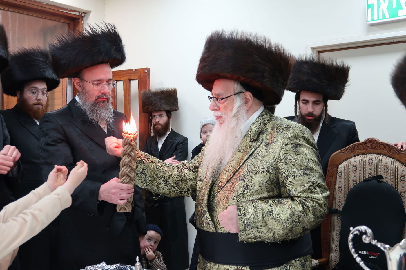 תיעוד מסכם: שמחות השבע ברכות לנכדת הרבי מצאנז