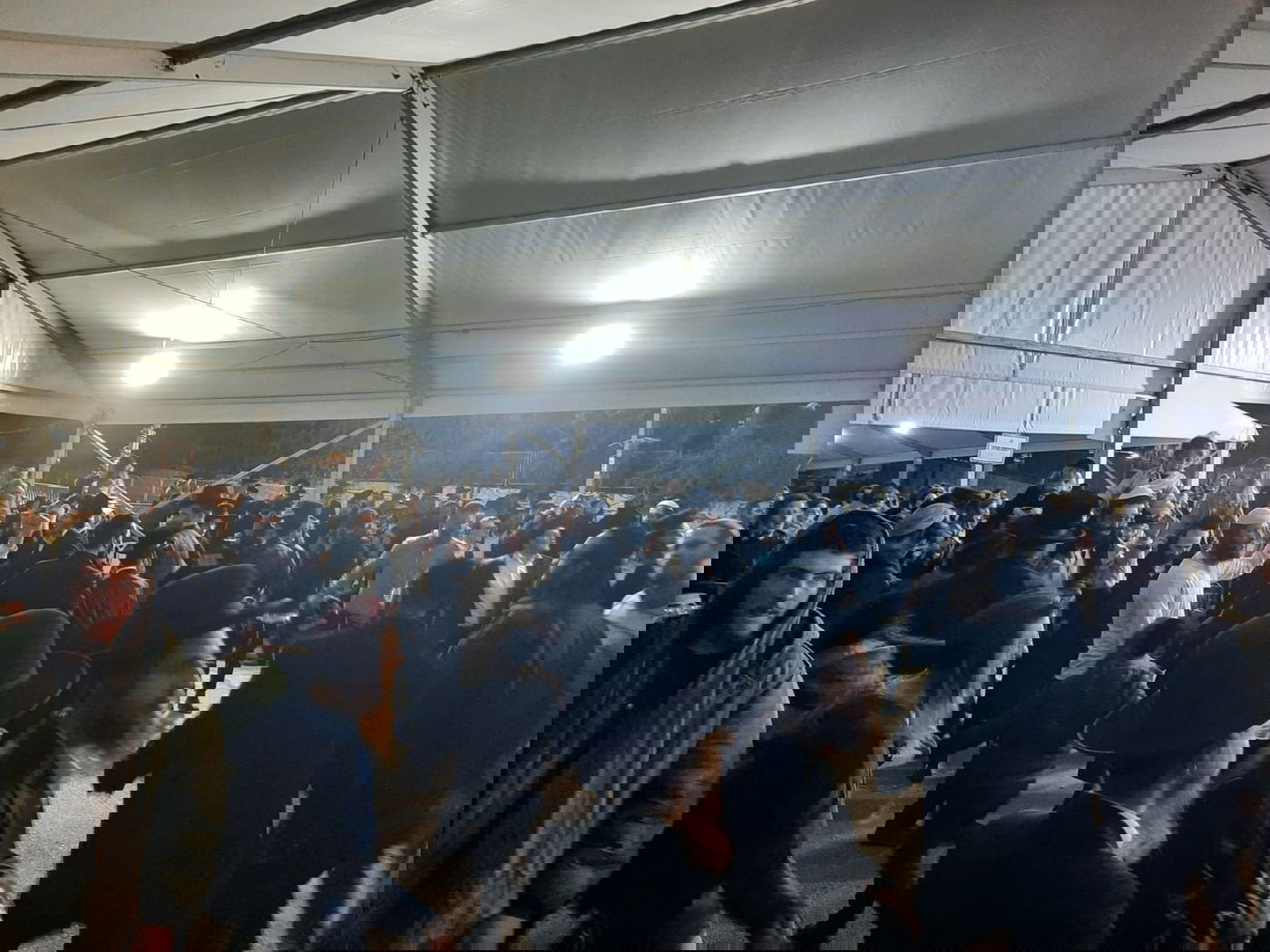 אחרי העימותים: ריקודים סמוך לציון במירון