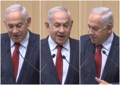 נתניהו בנאומו, היום