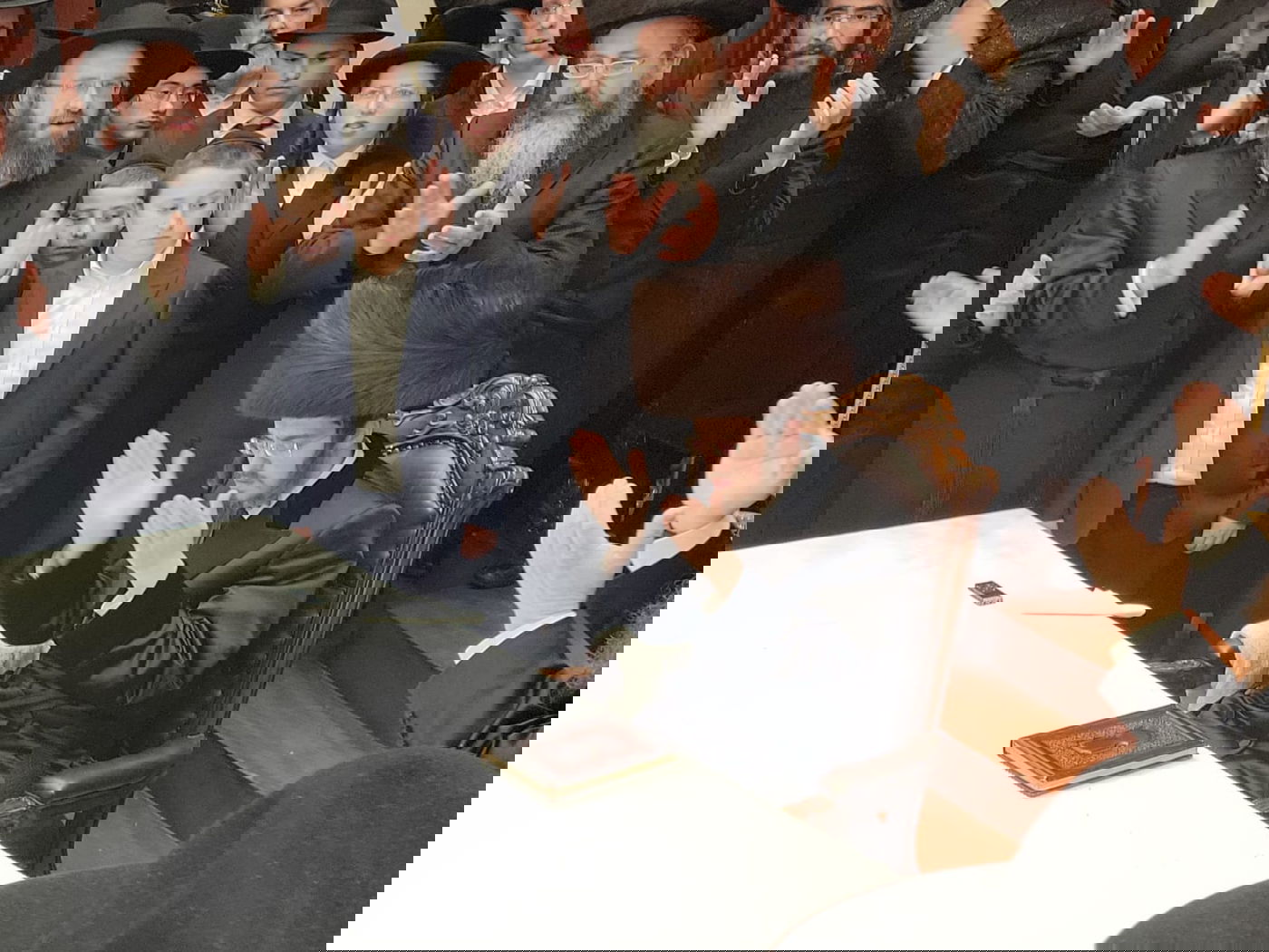 תיעוד מסכם: הביקור של האדמו"ר מסאדיגורה בלייקווד