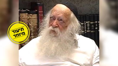 "למה לקח גוי?", תמה מרן הגר"ח קנייבסקי, "לא ראוי" • צפו