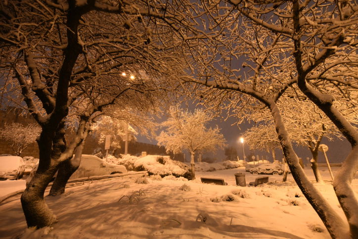 שלג בירושלים