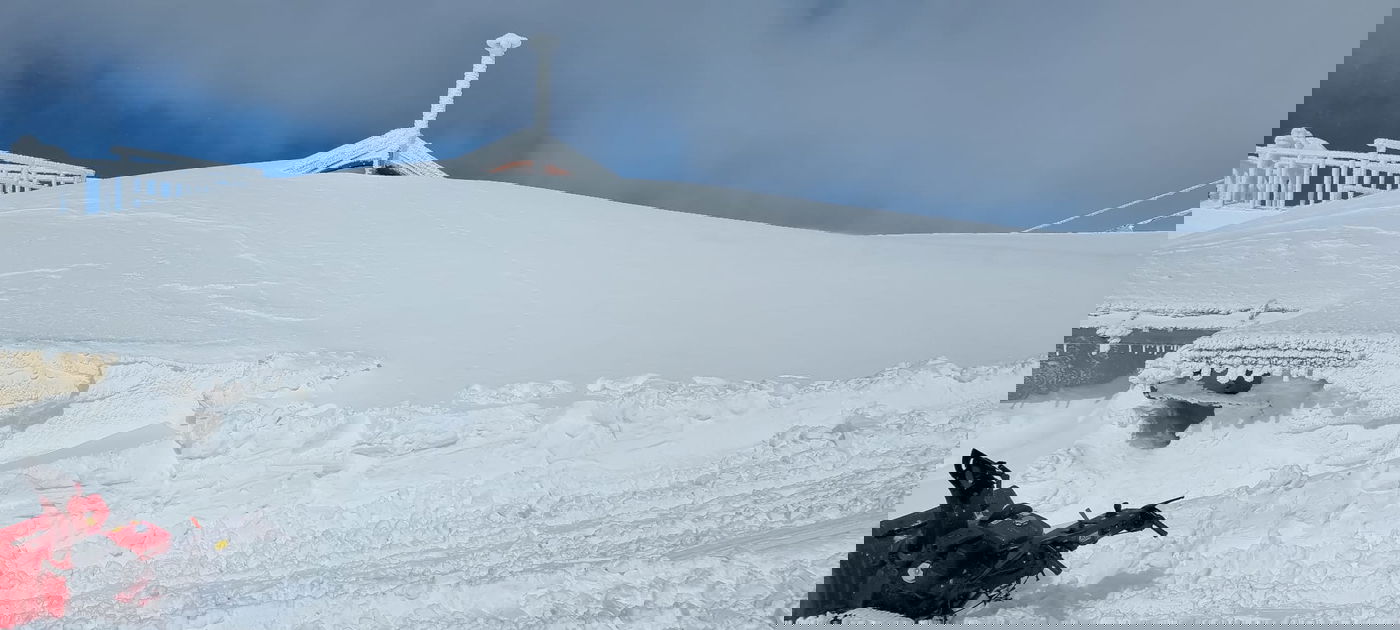 הר החרמון התחפש ללבן: תיעוד שלגי מרהיב • צפו