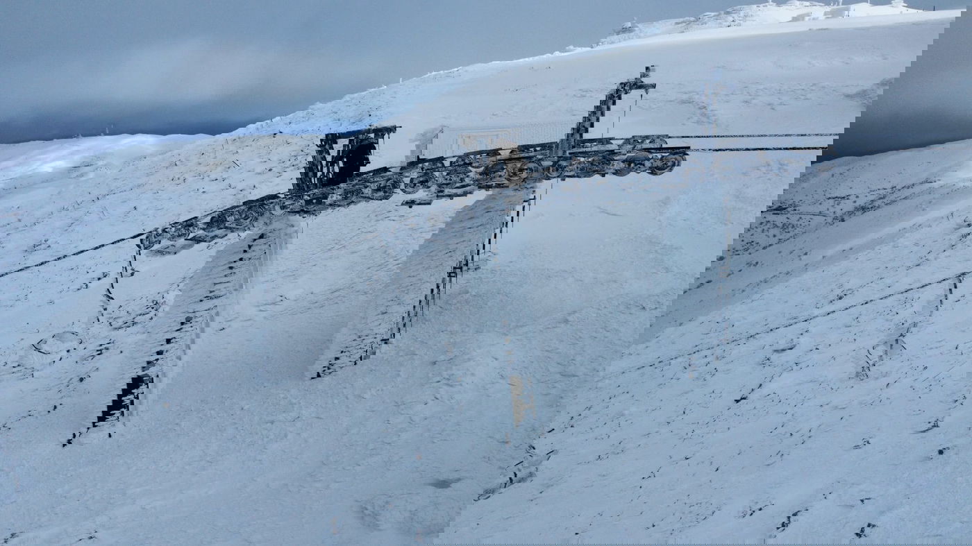 הר החרמון התחפש ללבן: תיעוד שלגי מרהיב • צפו