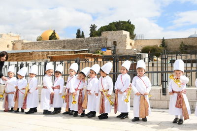 הילדים בכותל המערבי