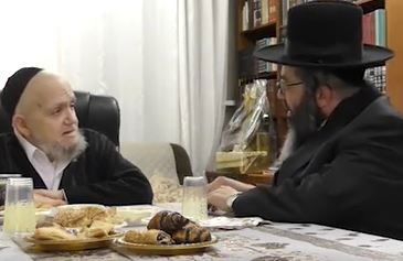 הרב ג'אן עם ראש הישיבה הרב מאזוז