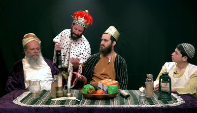 פורים לילדים: משתה היין ב'כיכר קידס' • צפו