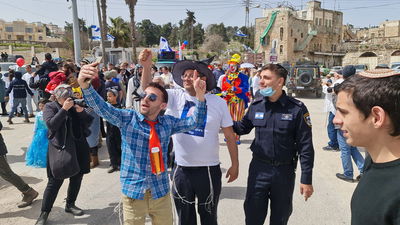 פורים בחברון