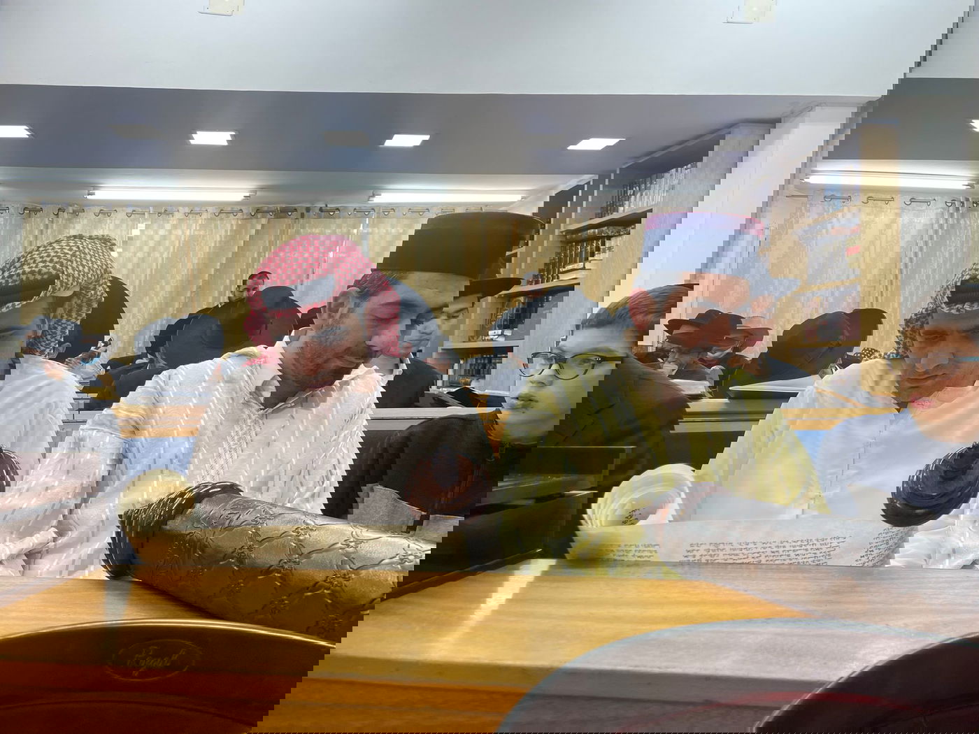 תיעוד: קריאת המגילה של הראשון לציון