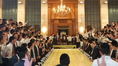 ה"שושנת יעקב" של ישיבת 'אור ישראל'; צפו