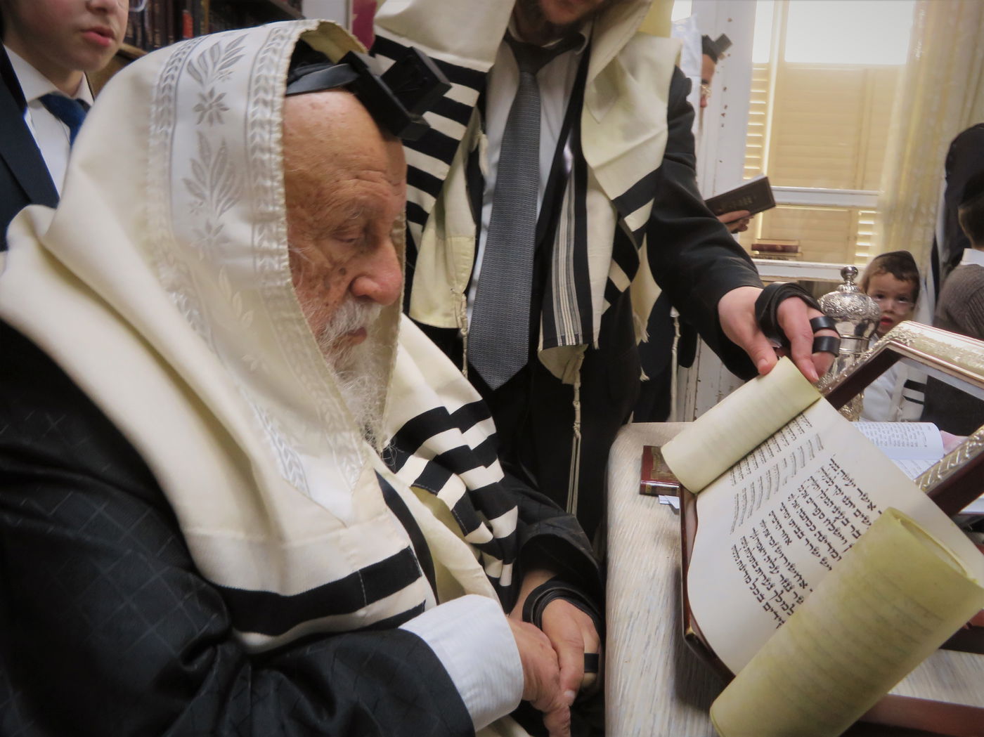 הגאון רבי ברוך דב פוברסקי בפורים תשפ"ב