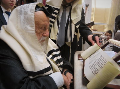 הגאון רבי ברוך דב פוברסקי בפורים תשפ"ב