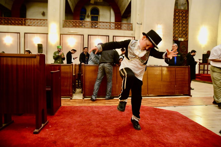 פורים תשפ"ב בבית הכנסת הגדול בתל אביב