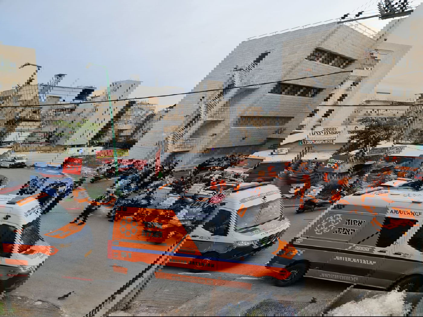 25 אמבולנסים וכ-100 אופנועי חירום של איחוד הצלה ערוכים למתן מענה בזמן ההלוויה בבני ברק