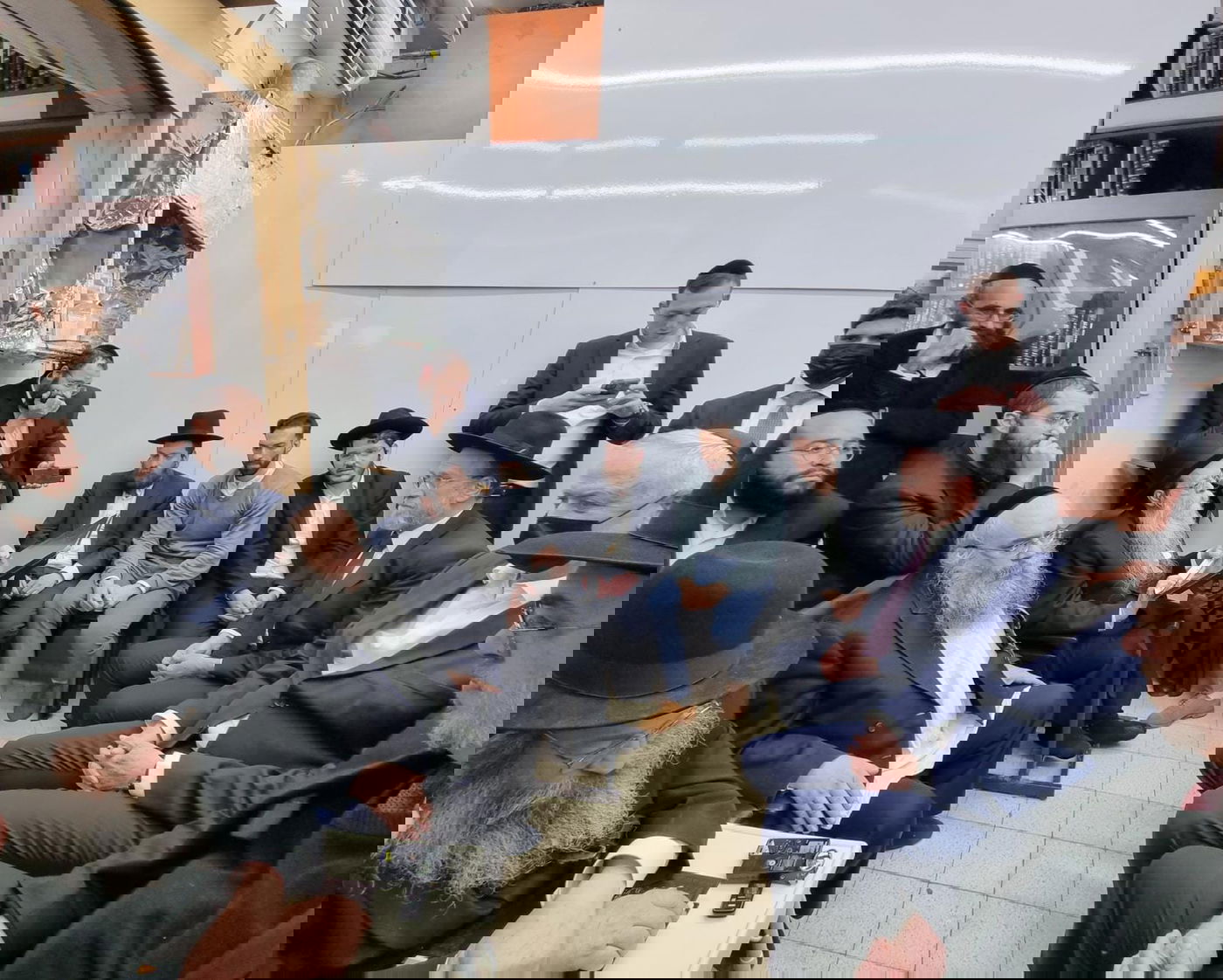 בני גנץ ניחם: "זכיתי לפגוש איש שכולו רק תורה"