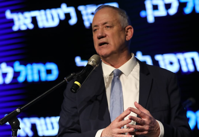 גנץ: מתכוון להגיע ליעד שלי והוא עובר בראשות הממשלה