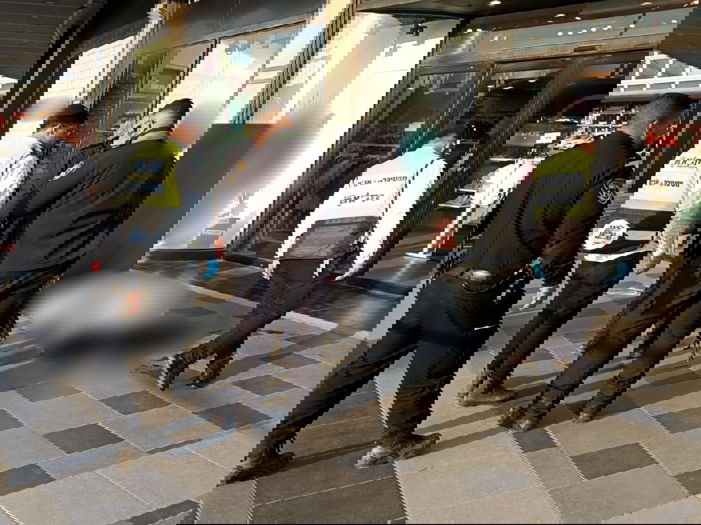 זירת הפיגוע