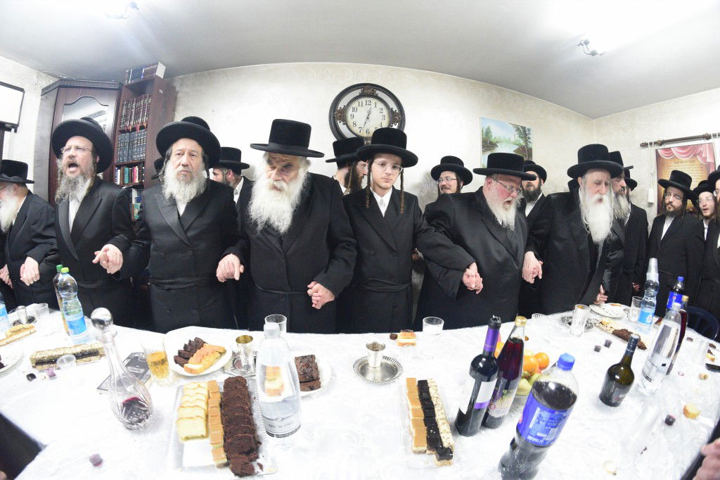 שמחת ה'ווארט' לנכד האדמו"רים ממכנובקא וסאסוב