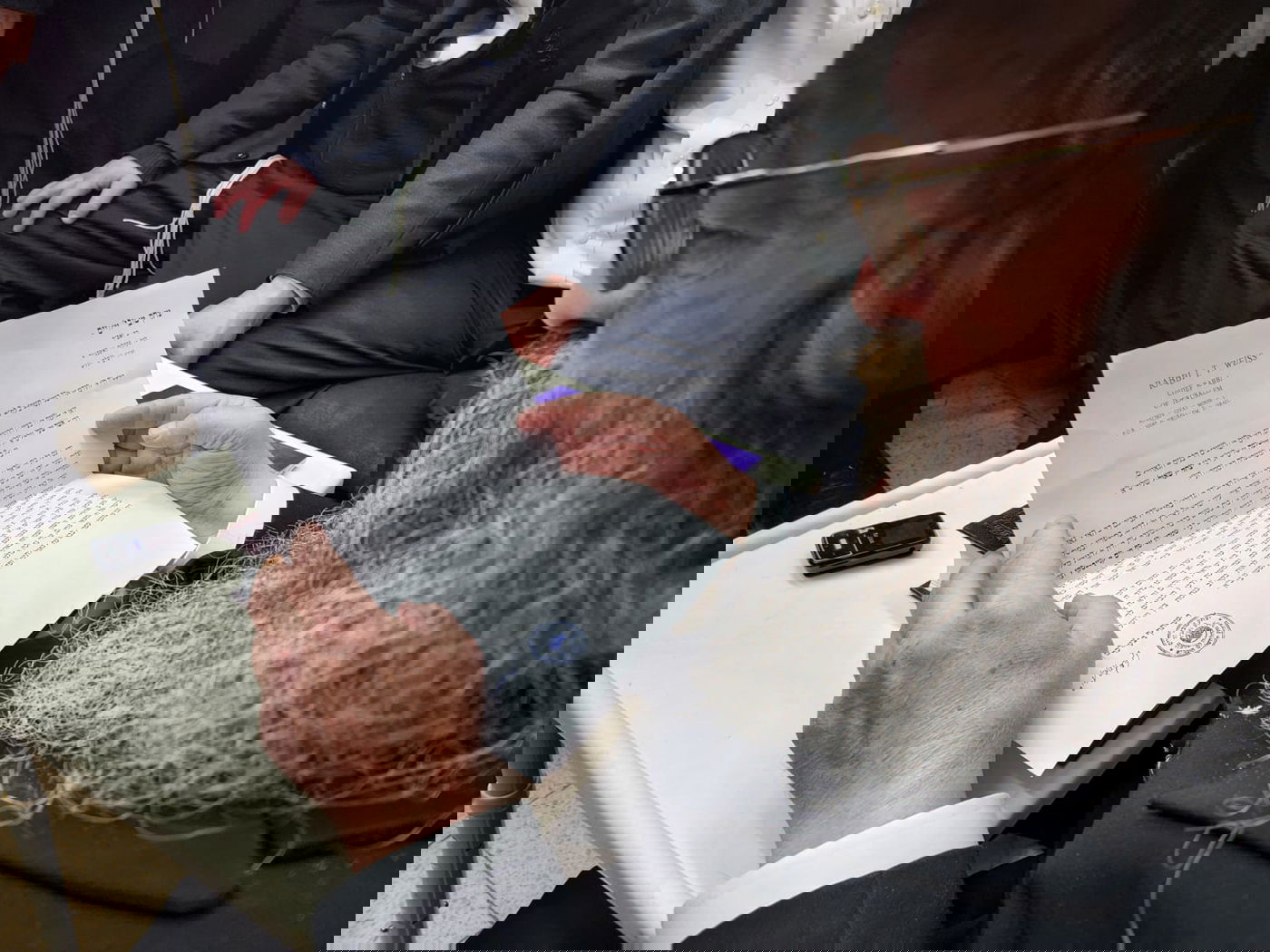 היום החמישי • תיעוד הניחום בבית מרן הגר"ח זצוק"ל