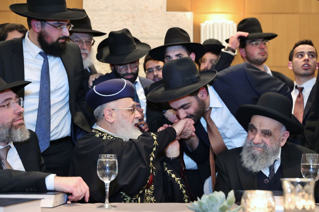 תיעוד: שמחת חתונת נכד הראשונים לציון