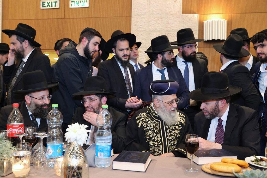 תיעוד: שמחת חתונת נכד הראשונים לציון